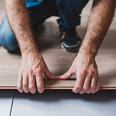 Pose de parquet contrecollé près du Touquet