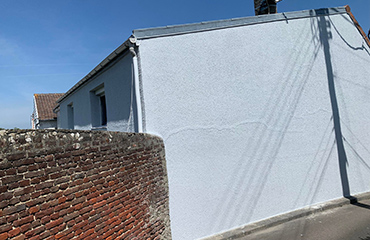 Peinture de mur extérieur près du Touquet