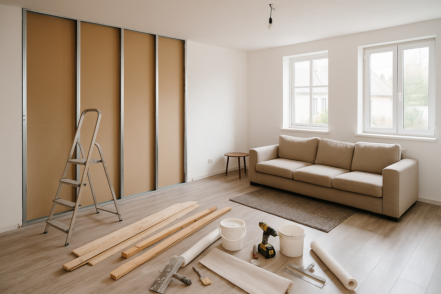 Travaux peinture intérieure Hesdin