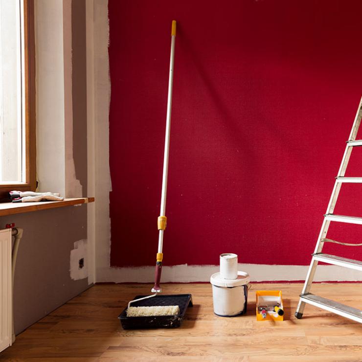 Travaux de peinture intérieure près du Touquet